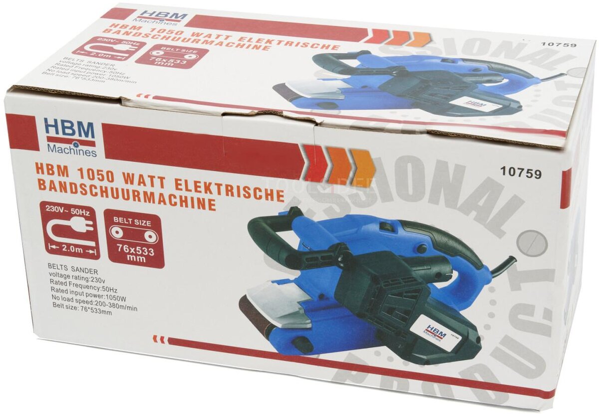 HBM Elektrobandschleifer 1050 Watt