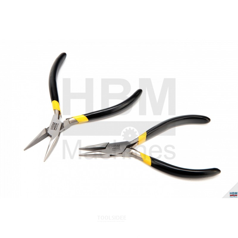 HBM stainless steel precision pliers with pointed jaws toolsidee.co.uk