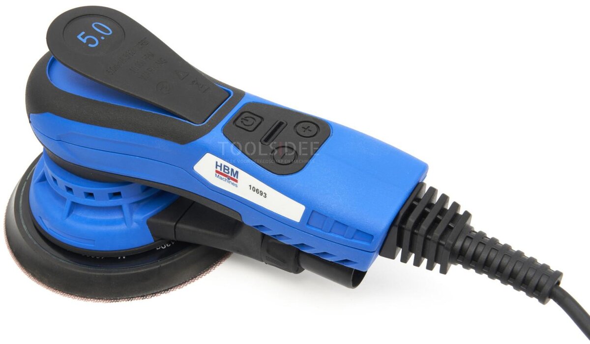 HBM 350 Watt Professional Random Orbital Sander med variabel hastighet HBM 350 Watt Professional Random Orbital Sander med variabel hastighet