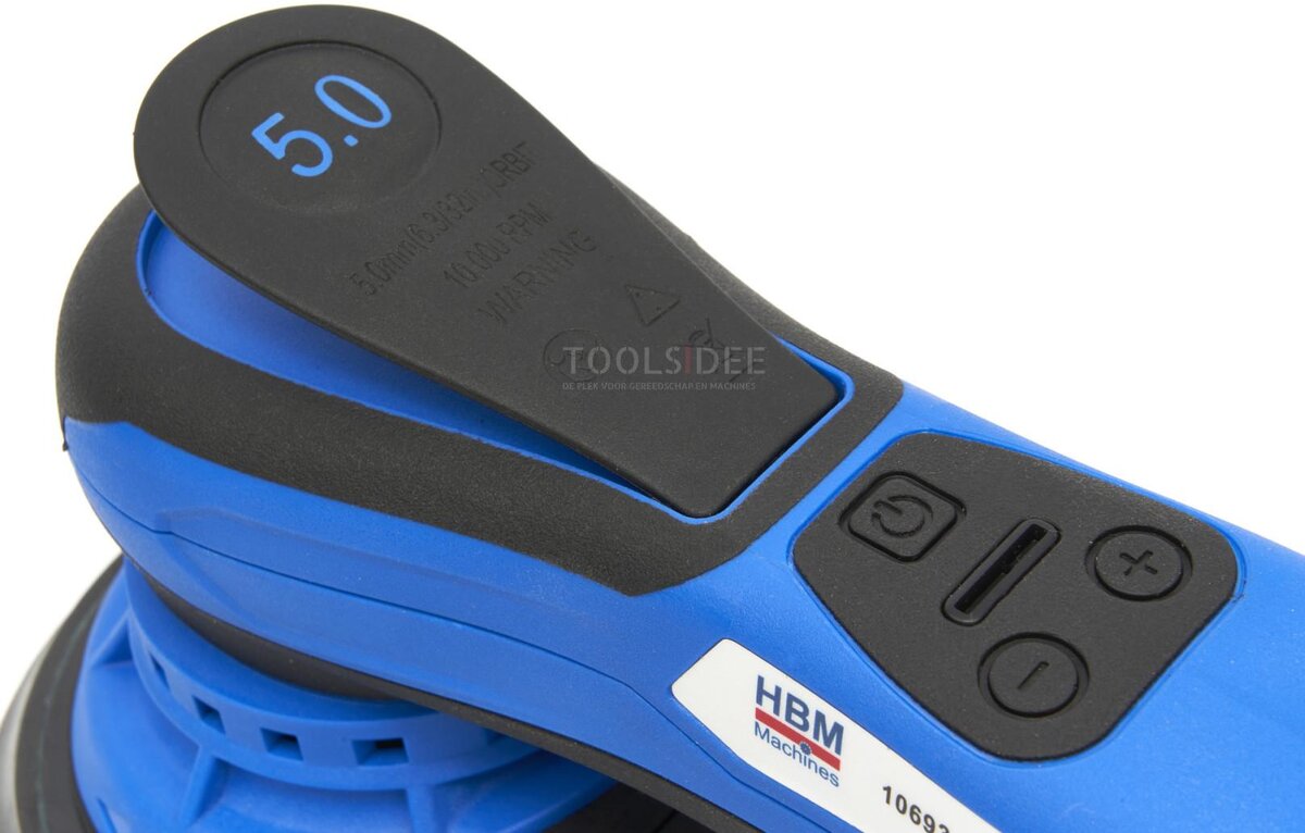 HBM 350 Watt Professional Random Orbital Sander med variabel hastighet HBM 350 Watt Professional Random Orbital Sander med variabel hastighet