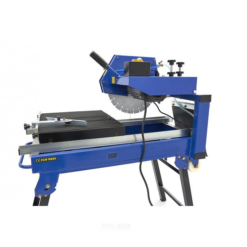 HBM Professional Tile Sawing Machine - Coupeur de carreaux 2000W - 700 x 110 mm Capacité de coupe