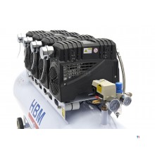 HBM 200 Liter Professionele Low Noise Compressor SGS 