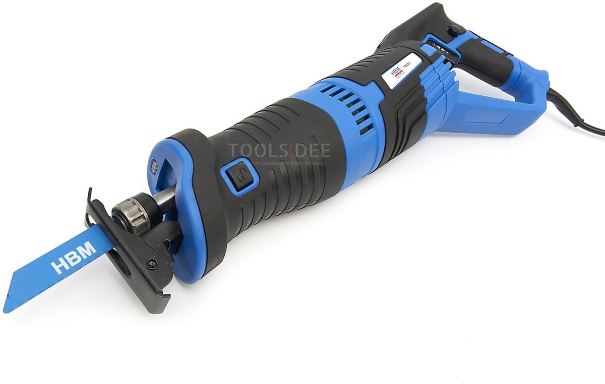 HBM 900 watt profesjonell frem- og tilbakegående sag Inkludert 3 sagblad