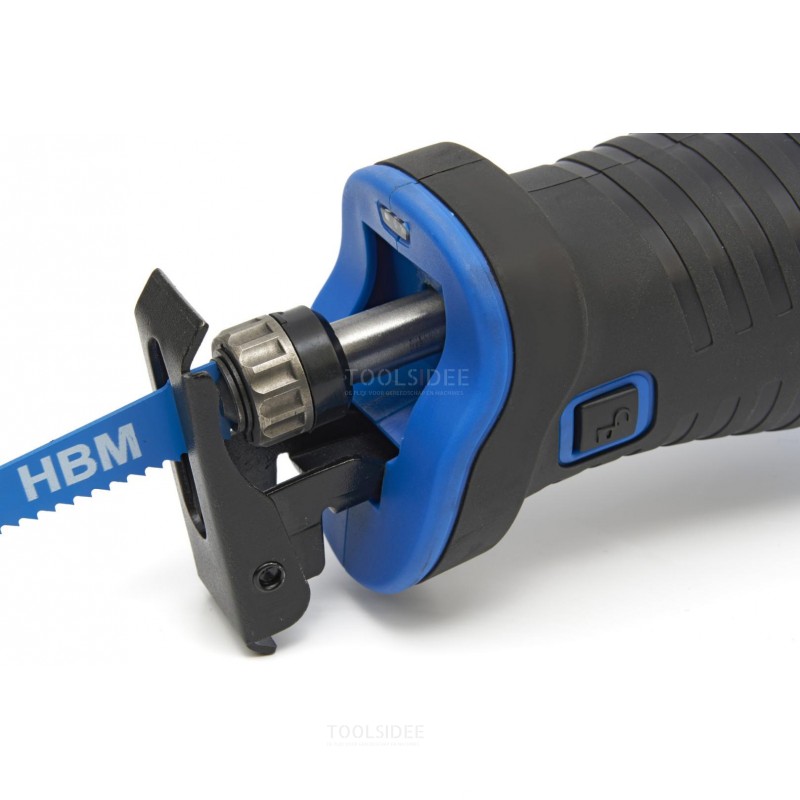 HBM 900 watt professionel frem- og tilbagegående sav inklusive 3 savklinger