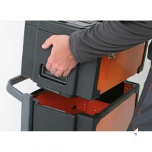 Beta C42H Trolley - Three piece - Security lock - Removable modules