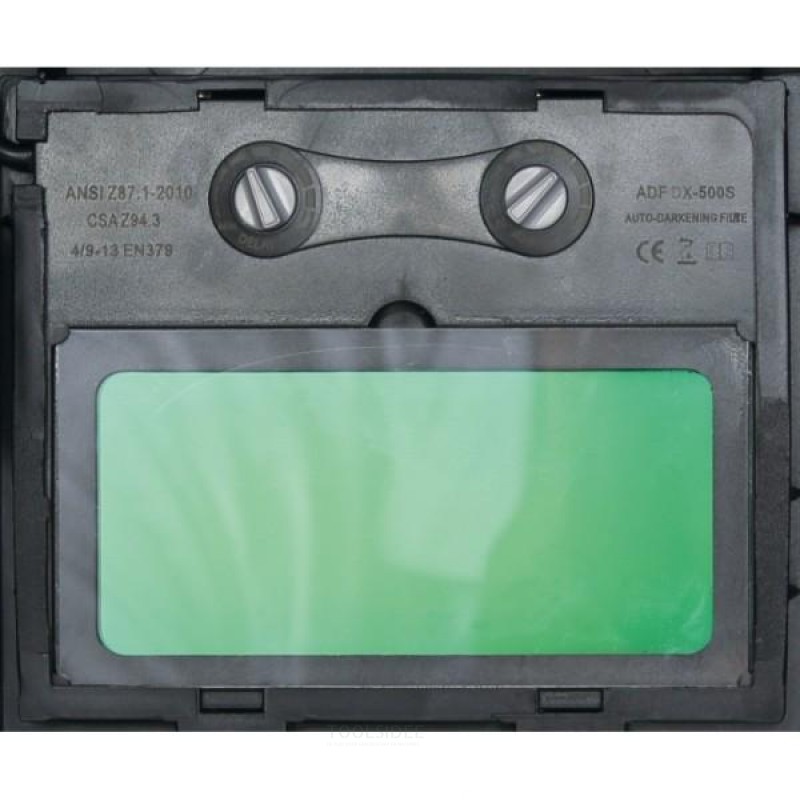 Maschera per saldatura LCD automatica Beta, per saldatura ad elettrodo, MIG/MAG, TIG e plasma, Alimentazione a celle solari