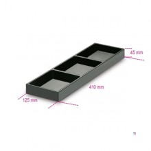 Beta insert boxes, made of plastic, for tool trolley C38 and C04TSS-7