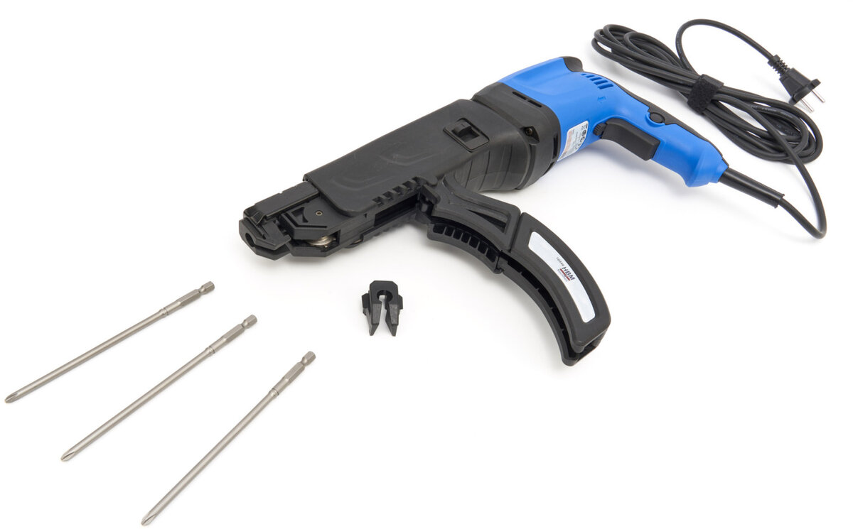 HBM Professionel 9-55 mm Gipspladeskruetrækker / Skruetrækker 710 Watt