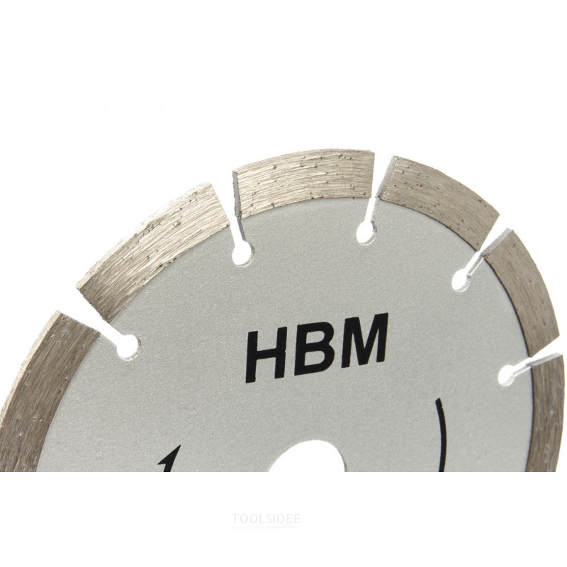 HBM Diamantscheiben für den Profi 1700-Watt-Elektrofräser / Schlitzschneider