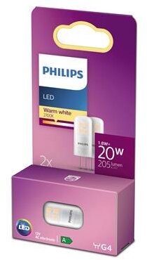 Philips LED 20W G4 WW 12V ND 2SRT12