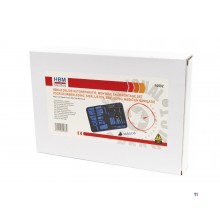 HBM 42-delers bilreparasjons-, monterings- og demonteringssett for dørdeksler, trimmer, møbeltrekk, Ra