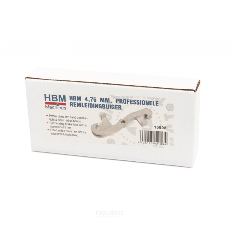 HBM 4,75 mm. Piegatubi professionale per tubi dei freni