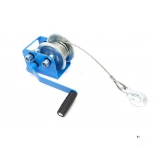 HBM 1130 kg. Professional Mechanical Winch with 7.6 Meter Steel Cable