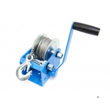 HBM 1130 kg. Profesjonell mekanisk vinsj med 7,6 meter stålkabel HBM 1130 kg. Profesjonell mekanisk vinsj med 7,6 meter stålkabel