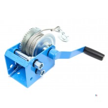 HBM 1130 kg. Profesjonell mekanisk vinsj med 7,6 meter stålkabel HBM 1130 kg. Profesjonell mekanisk vinsj med 7,6 meter stålkabel