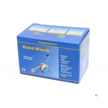HBM 1130 kg. Profesjonell mekanisk vinsj med 7,6 meter stålkabel HBM 1130 kg. Profesjonell mekanisk vinsj med 7,6 meter stålkabel