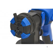 HBM Professionele 18 Volt 4.0AH Draagbare Elektrische Verfspuit Inclusief 2 Accu's Met 1000 ML Reser 