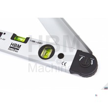 HBM 400 mm Digitale Hoekwaterpas - Zweihaak