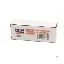 HBM Ring Staples for Fence Pliers / Clamp Ring Pliers / Ring Pliers packed per 300 Pieces