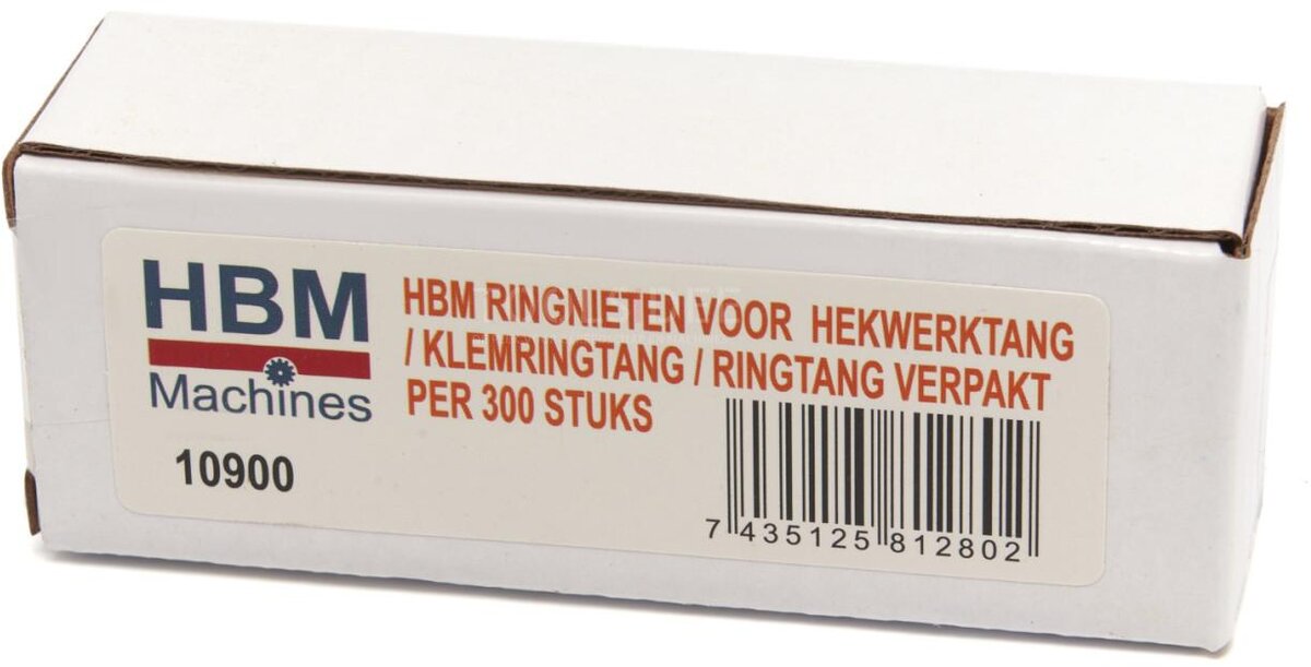 HBM Ring Staples for Fence Pliers / Clamp Ring Pliers / Ring Pliers packed per 300 Pieces