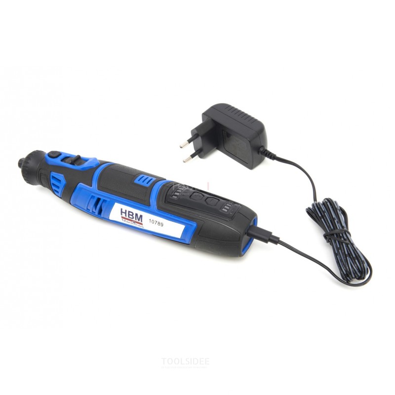 HBM 8 Volt Multitool on Battery Including 58 Accessories and 5 Speeds