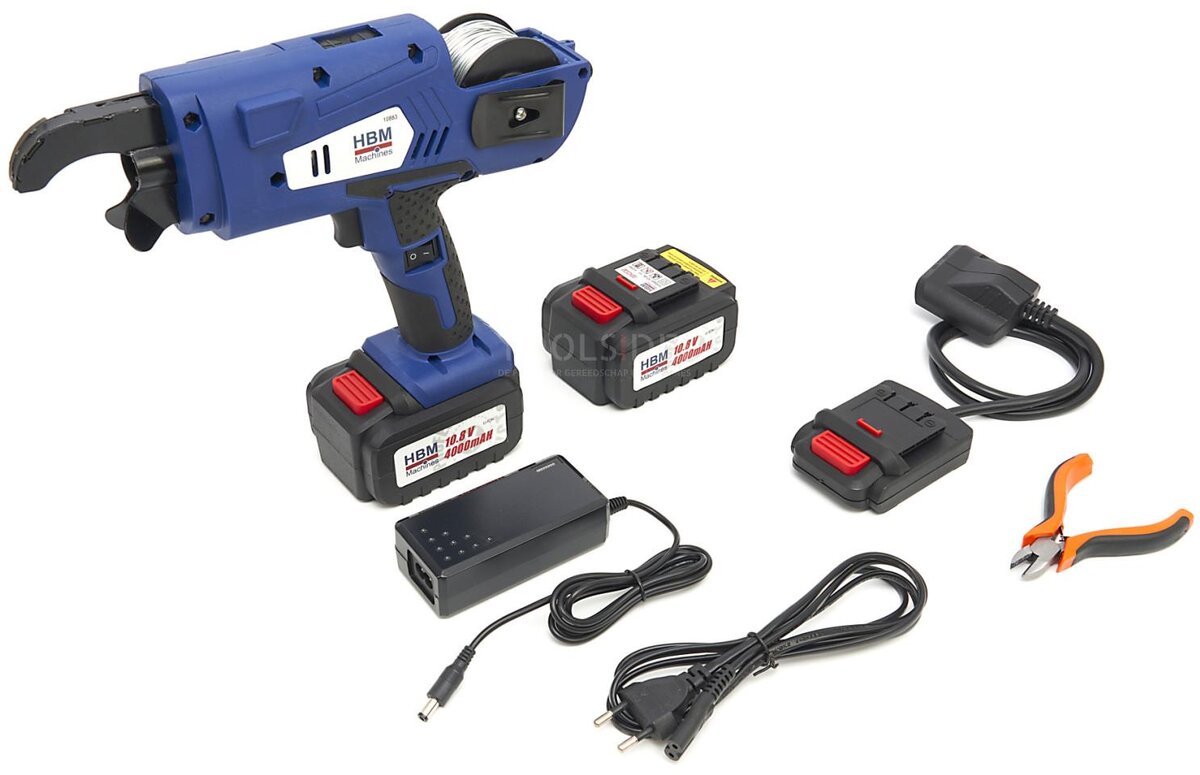 HBM Profi 12.8 V - 4400mAh Braiding Machine Including 2 Batteries HBM Profi 12.8 V - 4400mAh Braiding Machine Including 2 Batteries