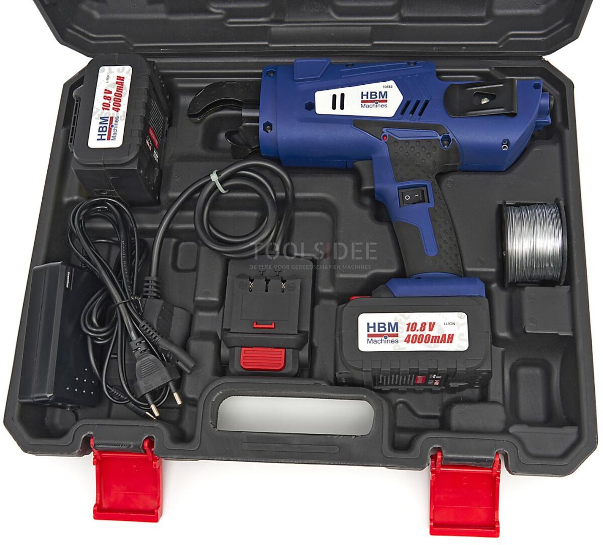 HBM Profi 12.8 V - 4400mAh Braiding Machine Including 2 Batteries HBM Profi 12.8 V - 4400mAh Braiding Machine Including 2 Batteries