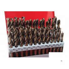 HBM 6-10 x 0.1mm hss - 5% cobalt drill set