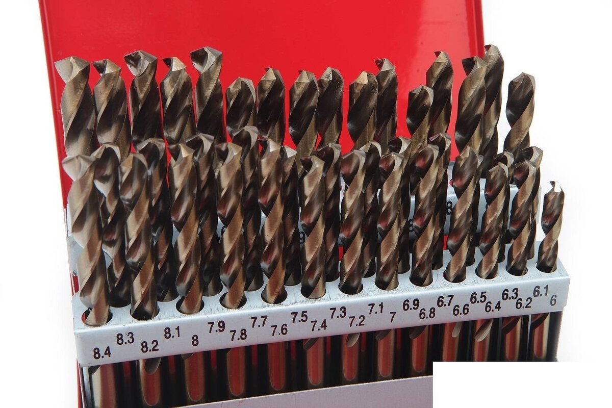 HBM 6-10 x 0.1mm hss - 5% cobalt drill set