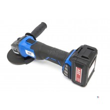 HBM Professionele 20 Volt 4,0AH Koolborstelloze Accu Haakse Slijper 125 mm HBM Professionele 20 Volt 4,0AH Koolborstelloze Accu Haakse Slijper 125 mm