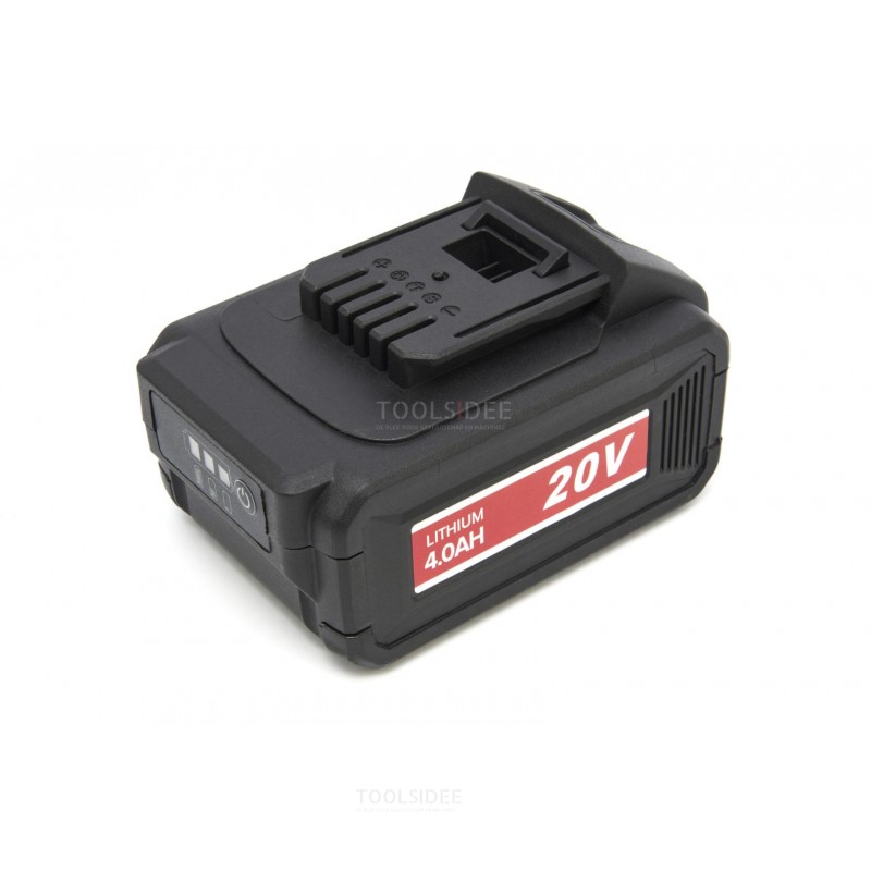 HBM Professional 20 Volt 4,0AH Borstlös batterivinkelslip 125 mm