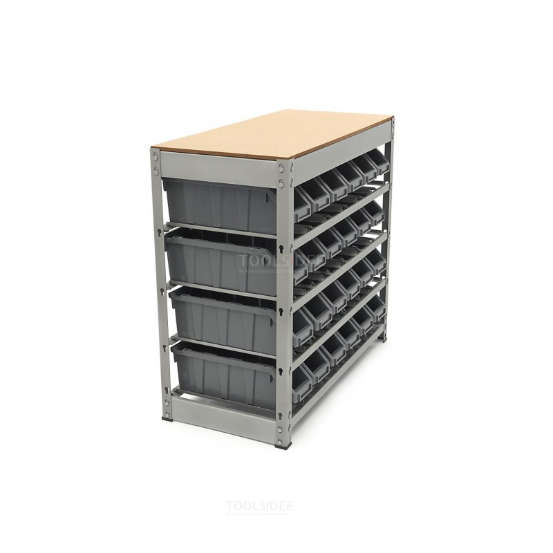 HBM Gabinete para hornear, Sistema de almacenamiento, Rejilla con 24 recipientes de almacenamiento