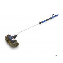 HBM Professional Telescopic Wash Brush With Water Connection and Adjustable Water Supply 100 - 155