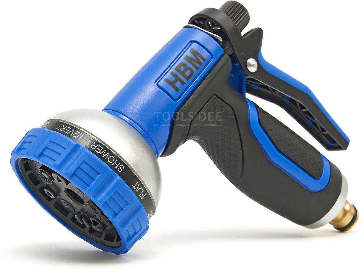 HBM fleksibel 30 meter haveslange med 10 i 1 dyse HBM fleksibel 30 meter haveslange med 10 i 1 dyse