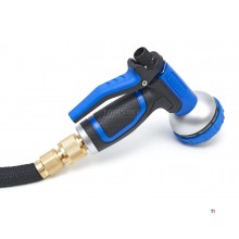 HBM fleksibel 30 meter haveslange med 10 i 1 dyse HBM fleksibel 30 meter haveslange med 10 i 1 dyse