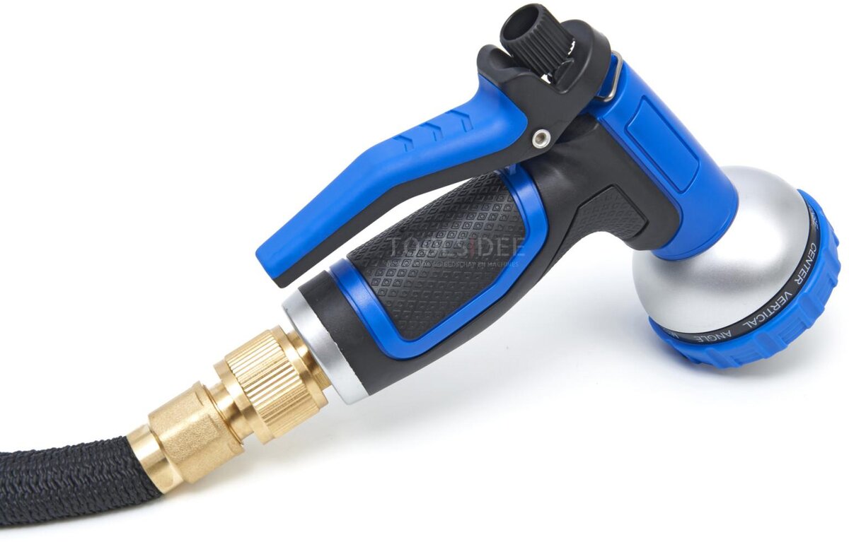 HBM fleksibel 30 meter haveslange med 10 i 1 dyse HBM fleksibel 30 meter haveslange med 10 i 1 dyse