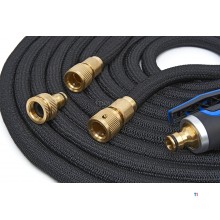 HBM fleksibel 30 meter haveslange med 10 i 1 dyse HBM fleksibel 30 meter haveslange med 10 i 1 dyse