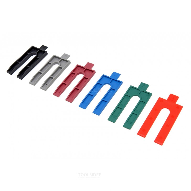 HBM 100 Piece Plastic Standoffs for Tiles and Floors