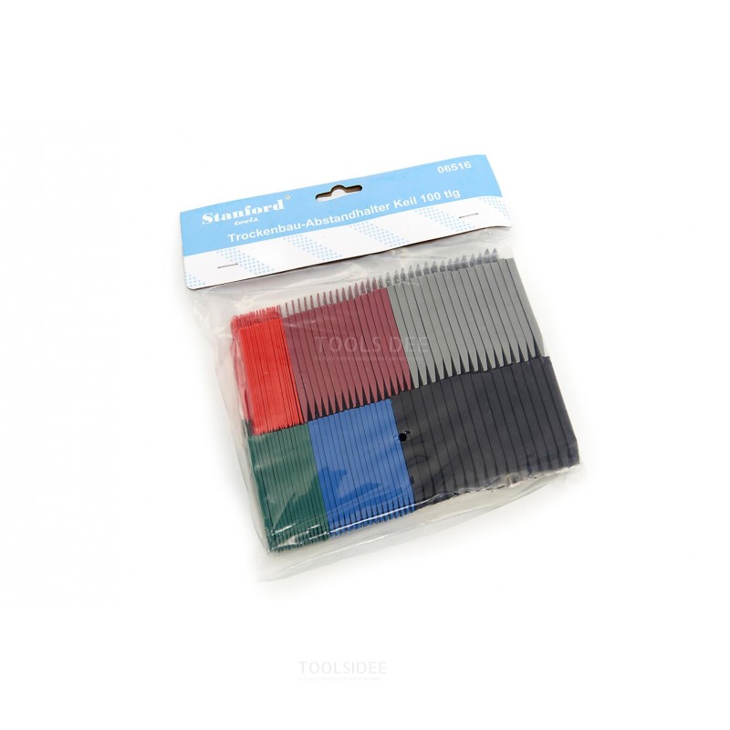 HBM 100 Piece Plastic Standoffs for Tiles and Floors