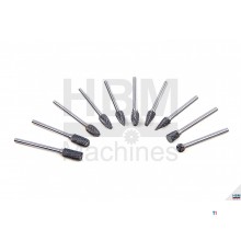 HBM 10-piece hm milling set model 2