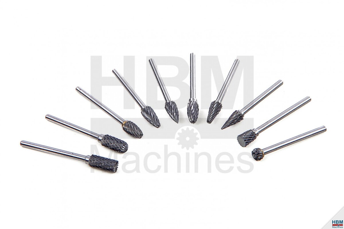HBM 10-piece hm milling set model 2