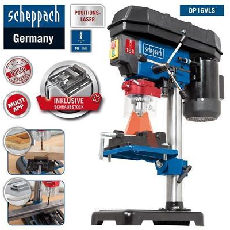 Scheppach Bench drill DP16VLS