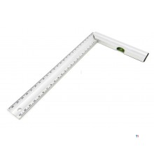 HBM 150 mm Aluminium Blokhaak met Waterpas HBM 150 mm Aluminium Blokhaak met Waterpas