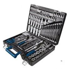 Caja de herramientas Scheppach llena TB217