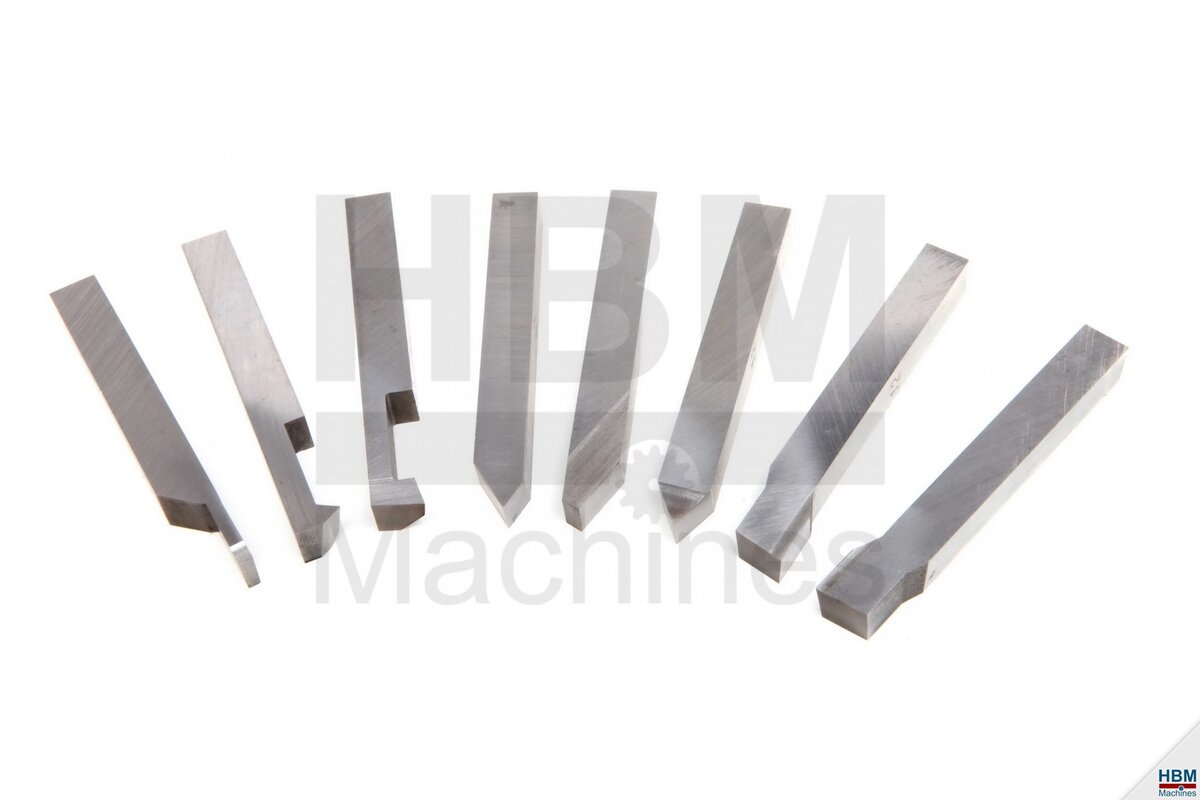 HBM 8 stykke HSS meiselsett HBM 8 stykke HSS meiselsett