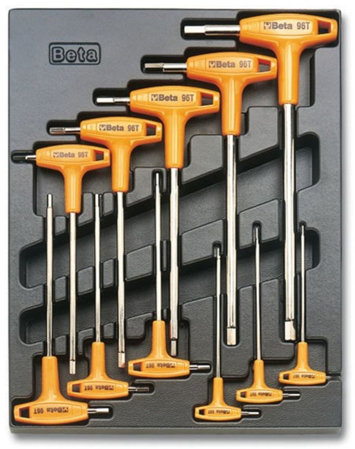 BETA T50 - 11 Delige gereedschap Foam inlay