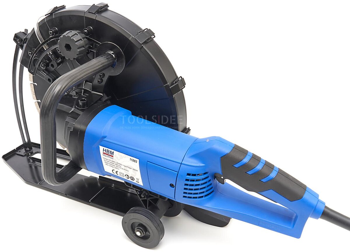 HBM Profi 350 mm Muurzaag / Betonzaag Watergekoeld - 2600W 