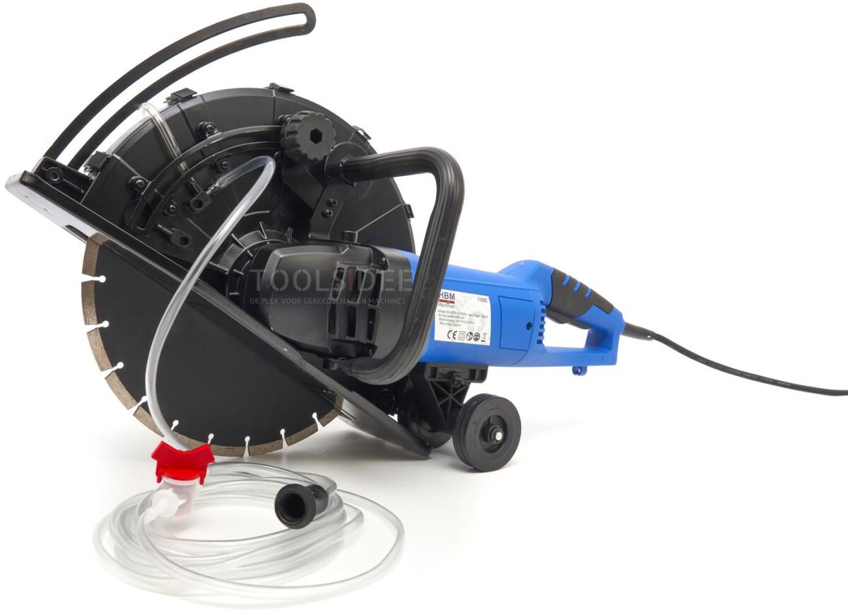 HBM Profi 350 mm Muurzaag / Betonzaag Watergekoeld - 2600W 