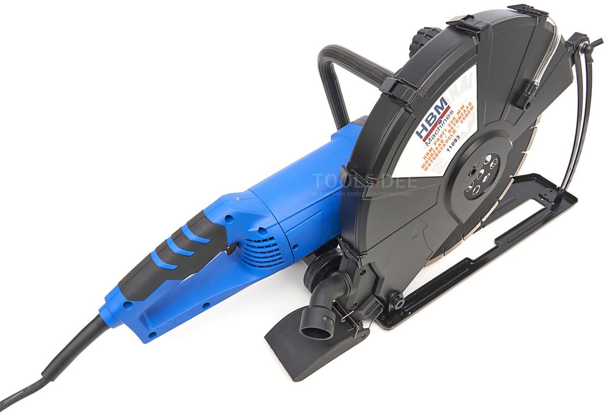 HBM Profi 350 mm Muurzaag / Betonzaag Watergekoeld - 2600W 