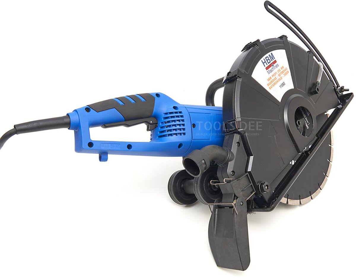 HBM Profi 350 mm Muurzaag / Betonzaag Watergekoeld - 2600W 
